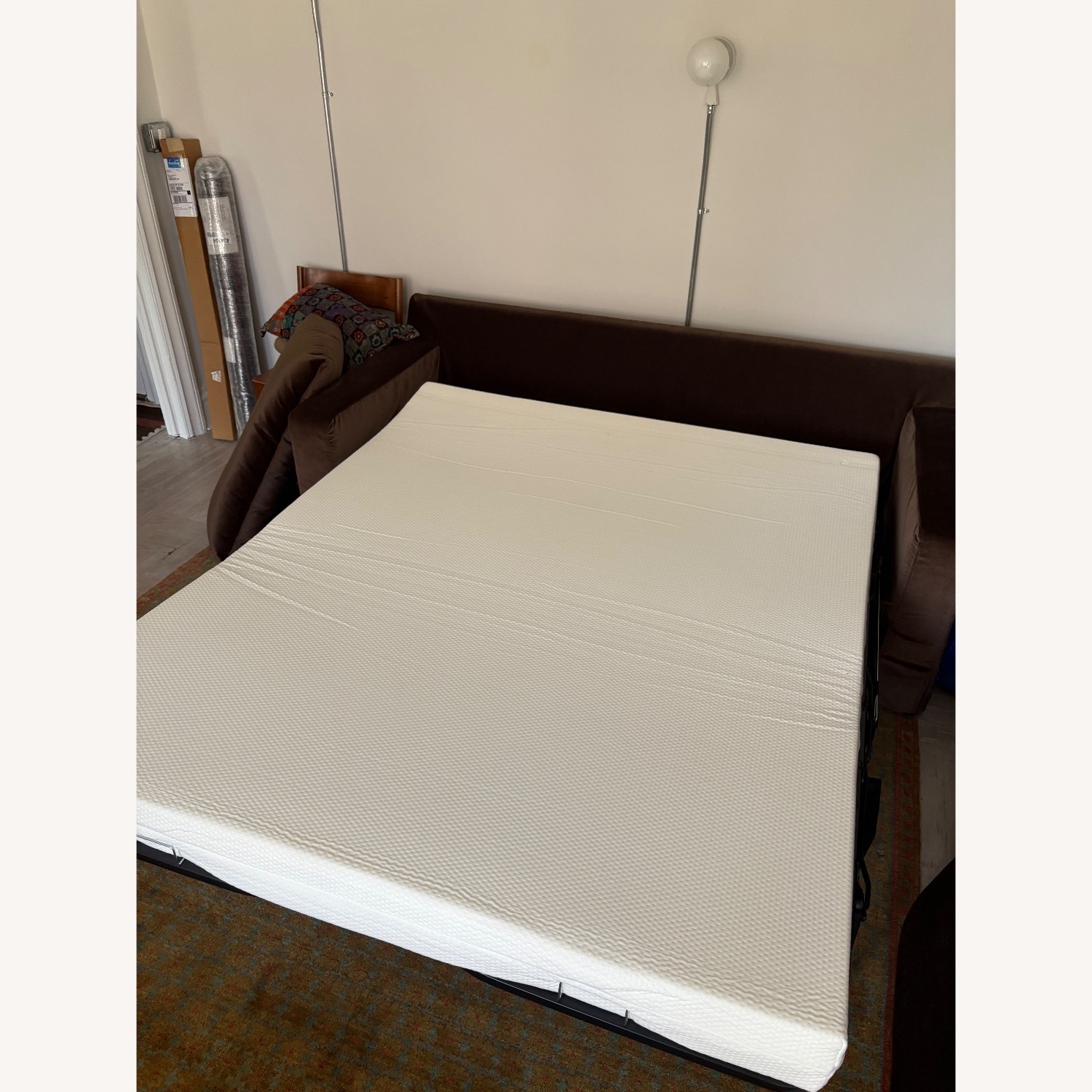 Interior Define Sloan Sleeper Sofa Chocolate Brown - image-3
