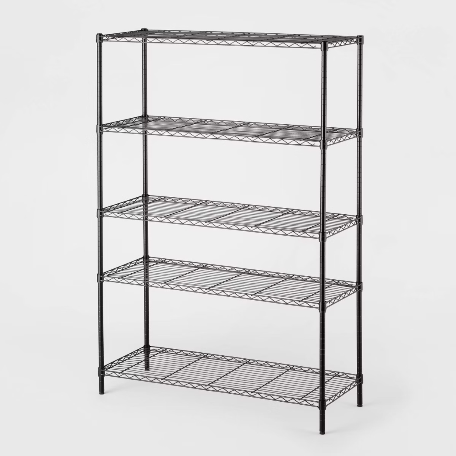 Target 6'tall x 4'wide Target Black Metal Wall Unit - image-4
