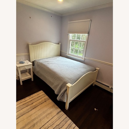 Used Pottery Barn Full Sized Sleigh Bed  for sale on AptDeco