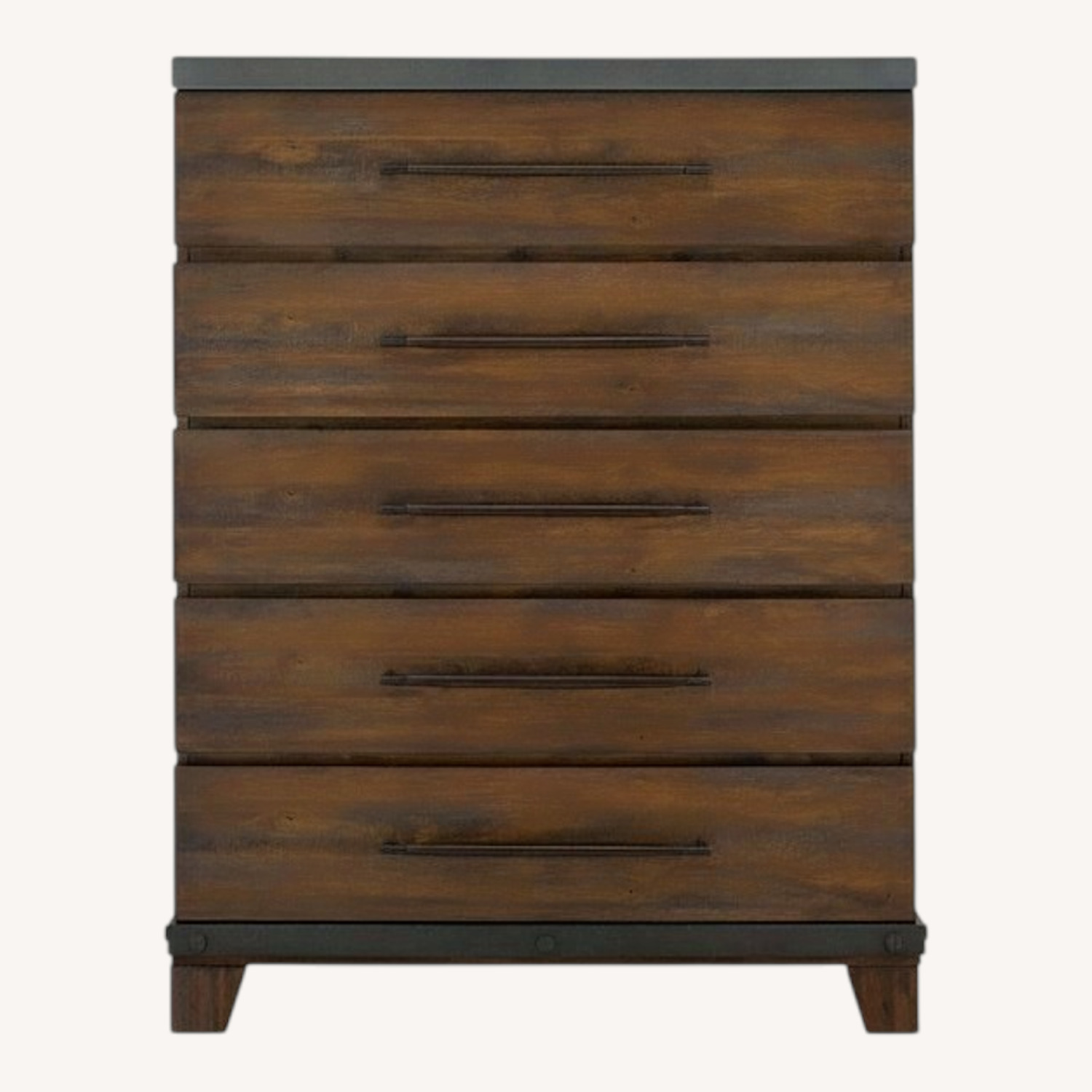 Raymour & Flanigan Dark Brown Wood Dresser - image-4