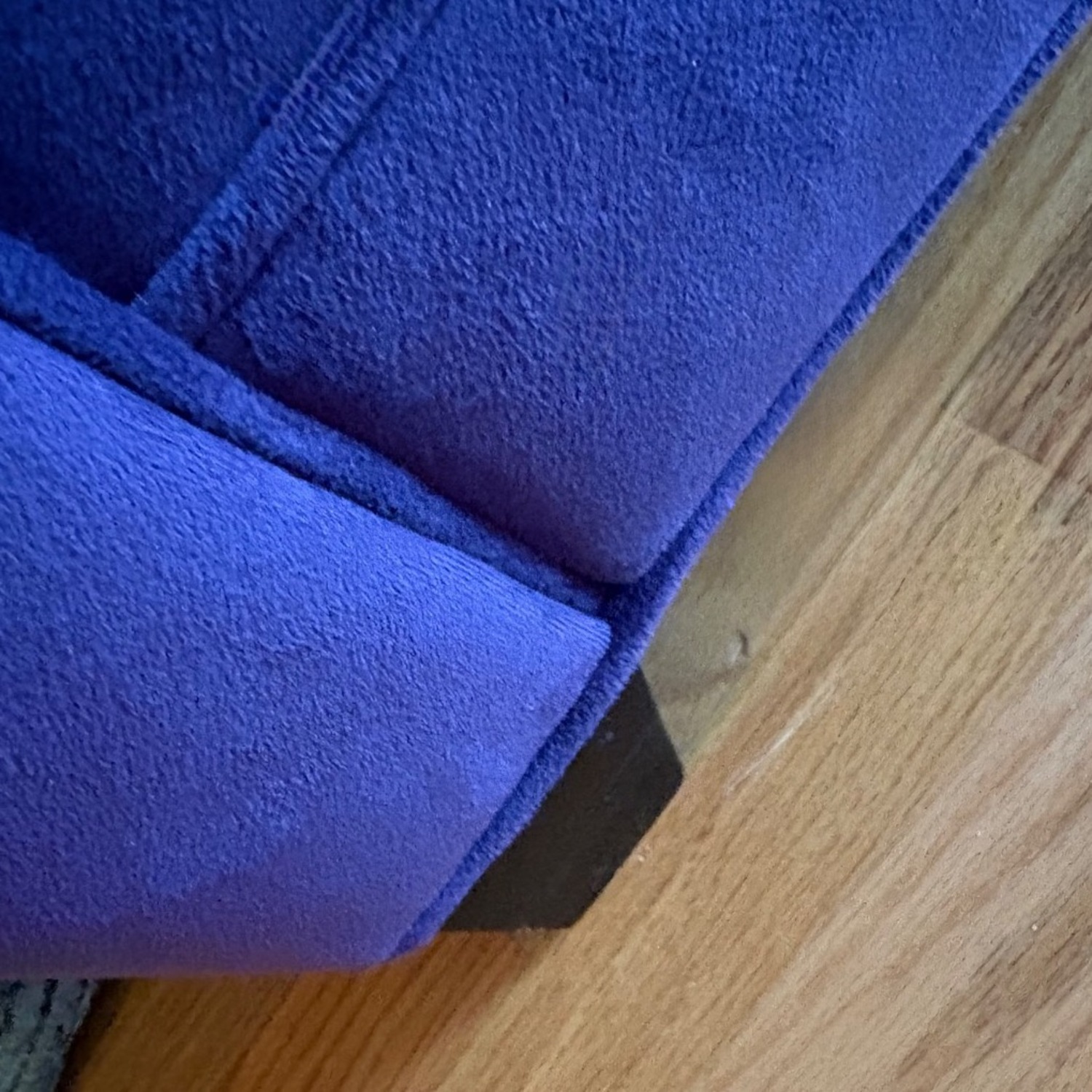 Glam Purple Velvet Tufted 3-Seater Sofa  - image-11