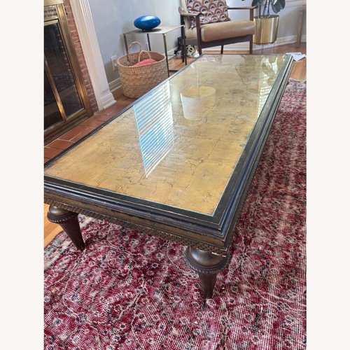 Used Vintage/Antique Dark Brown Coffee Table for sale on AptDeco