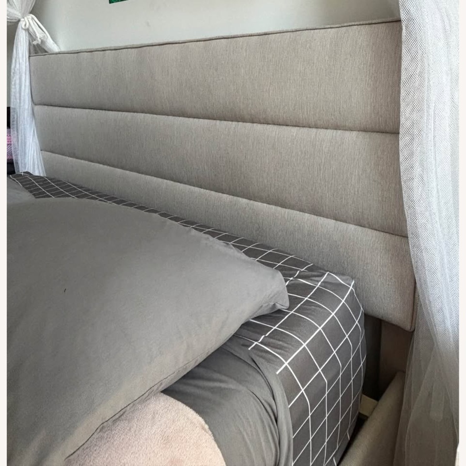 Bed Bath & Beyond Home Queen Upholstered Storage Bed Frame - image-3