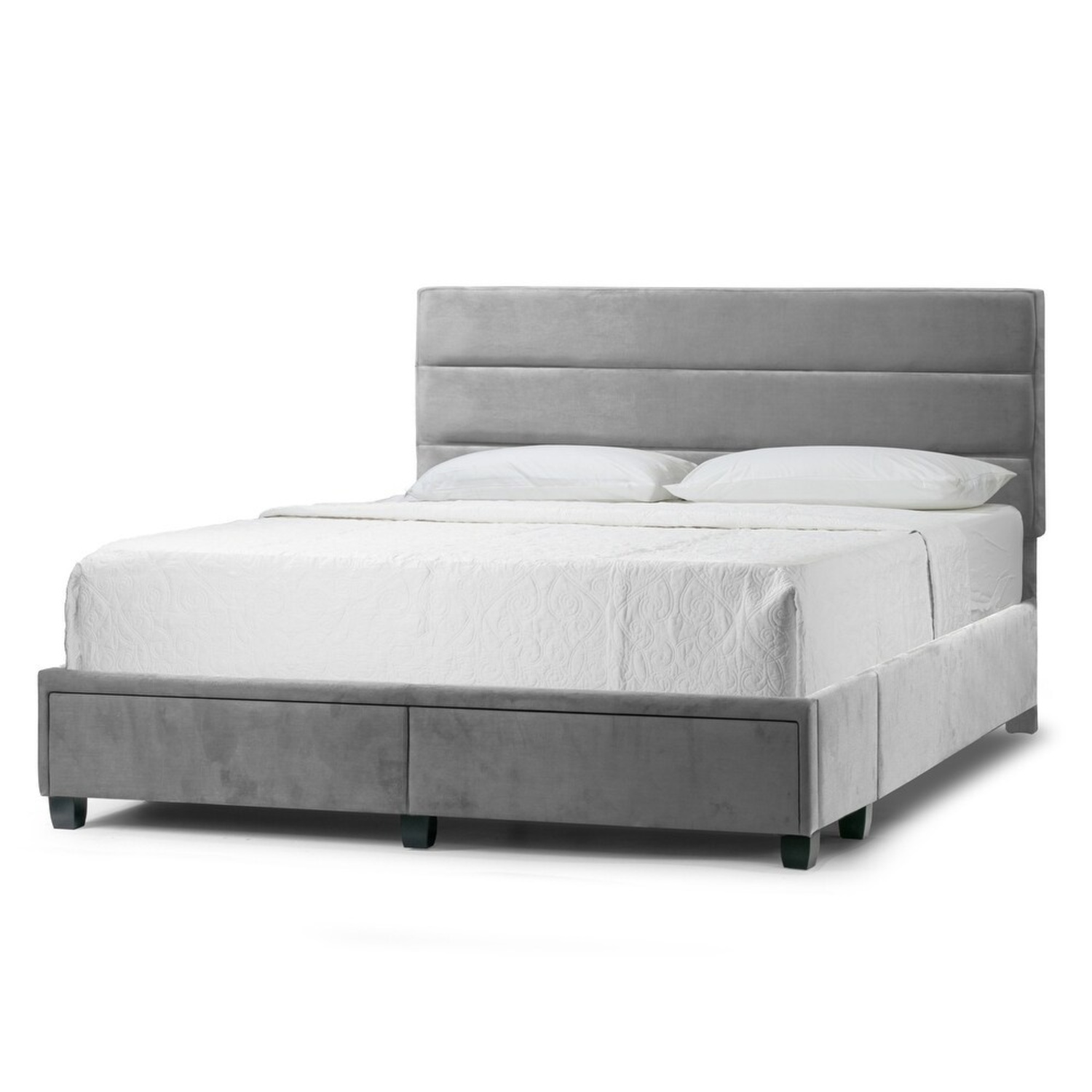 Bed Bath & Beyond Home Queen Upholstered Storage Bed Frame - image-9