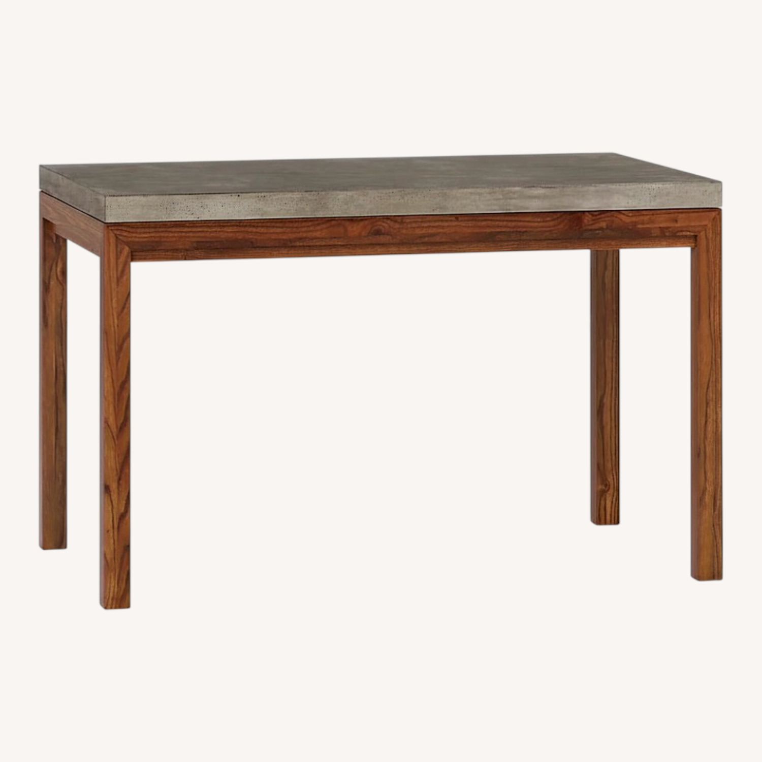 Crate & Barrel Concrete Dining Table - image-0