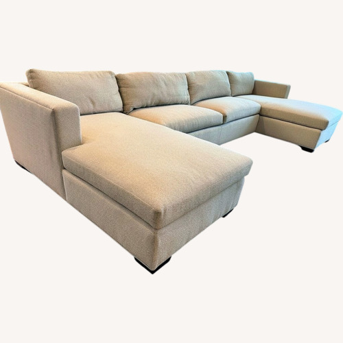 Used Natural Fabric 3+ Piece Sectional for sale on AptDeco