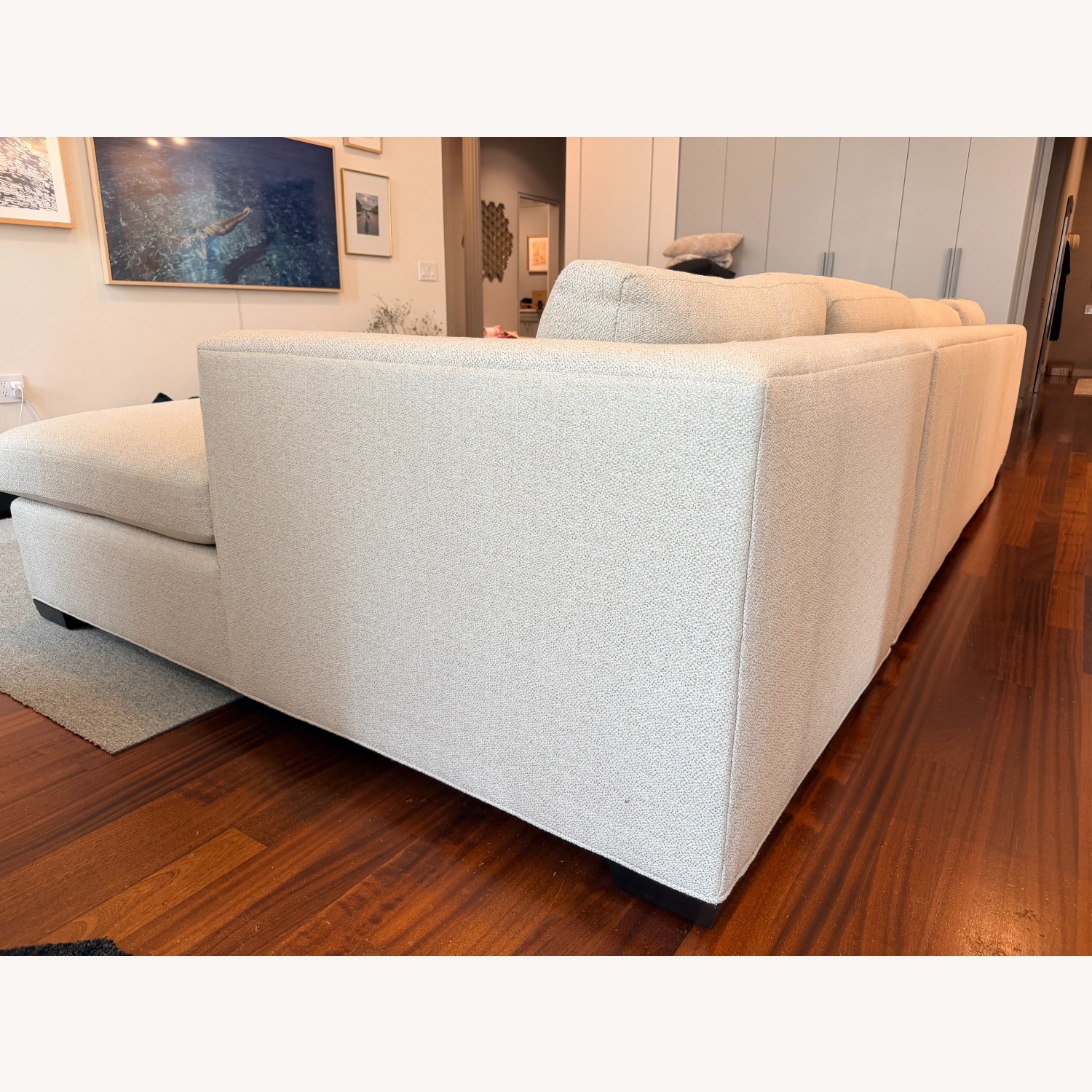 Natural Fabric 3+ Piece Sectional - image-4