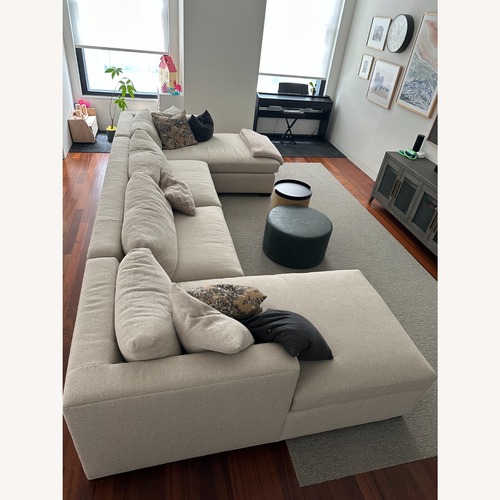 Used Natural Fabric 3+ Piece Sectional for sale on AptDeco
