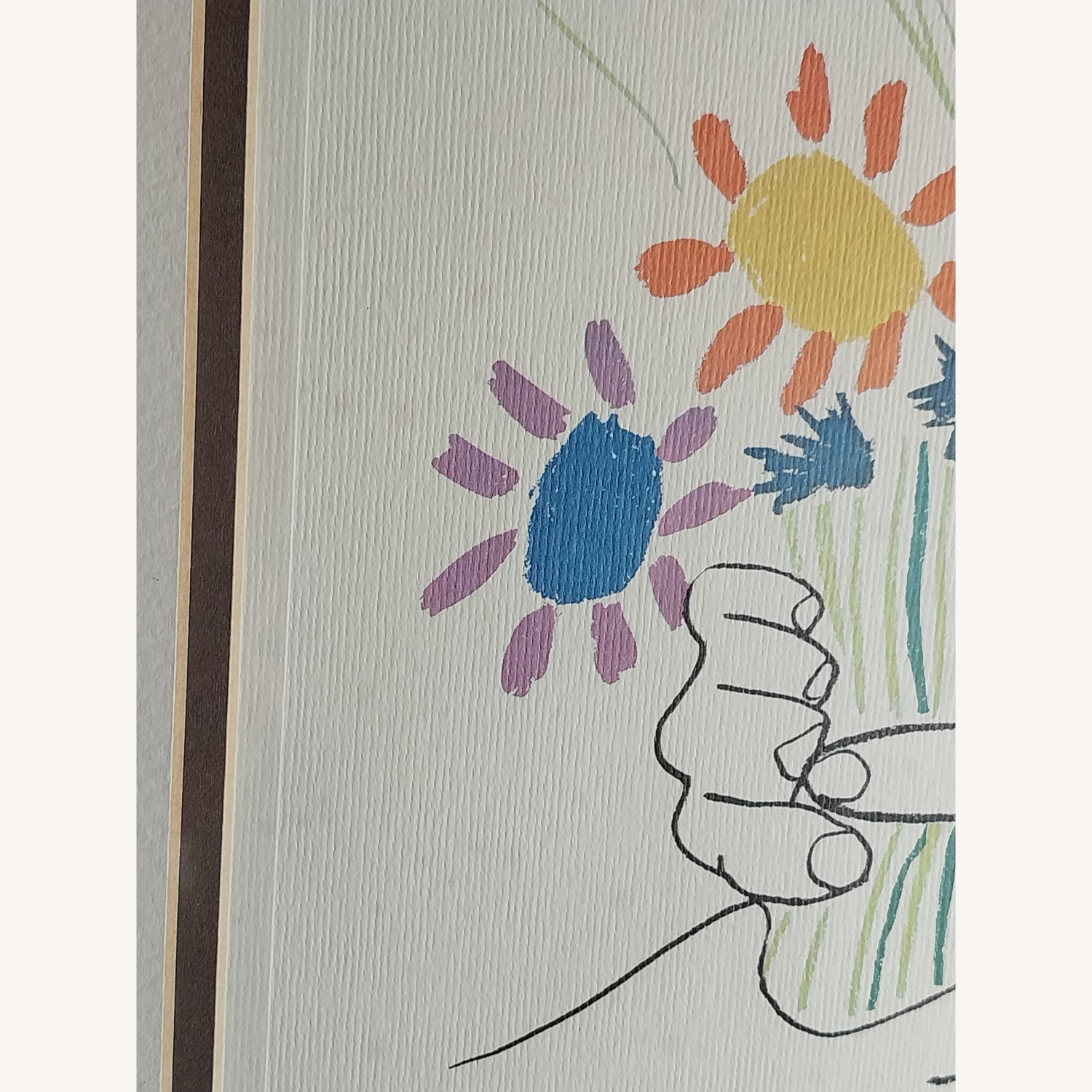 Pablo Picasso Bouquet of Peace Flowers Print - image-4
