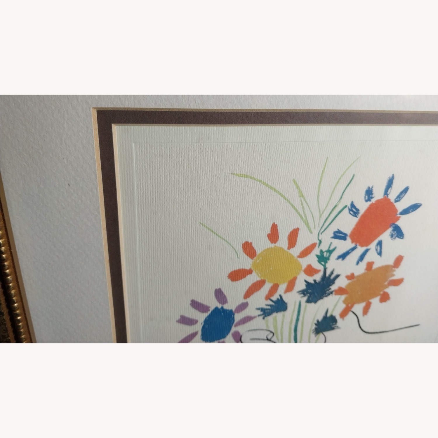 Pablo Picasso Bouquet of Peace Flowers Print - image-6