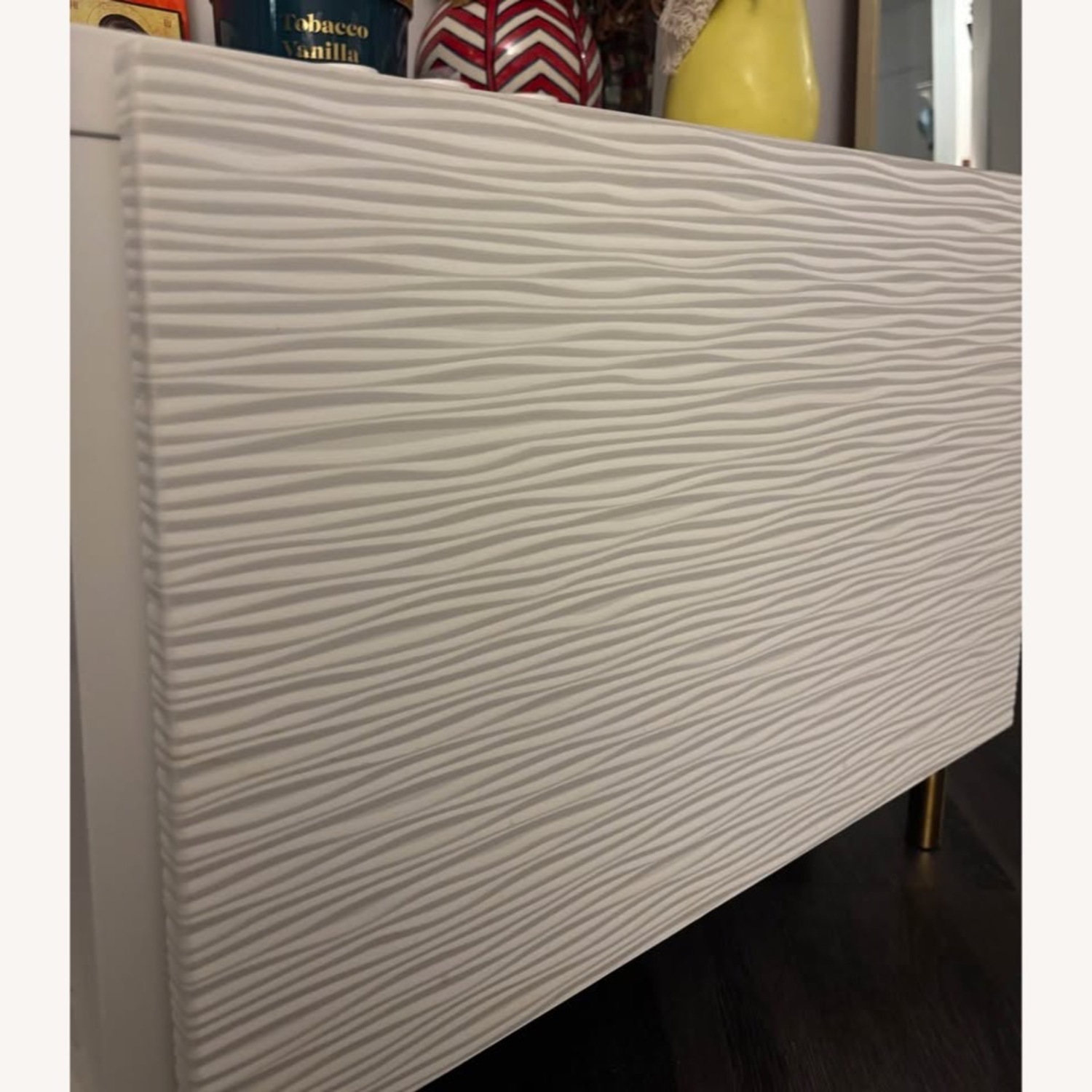 IKEA BESTÅ TV Unit / Media Console Wave Doors & Gold Legs - image-4