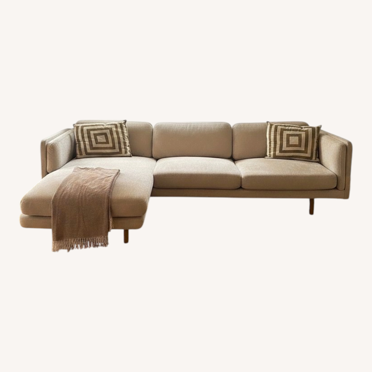 Natural 2 Piece Sectional - image-0