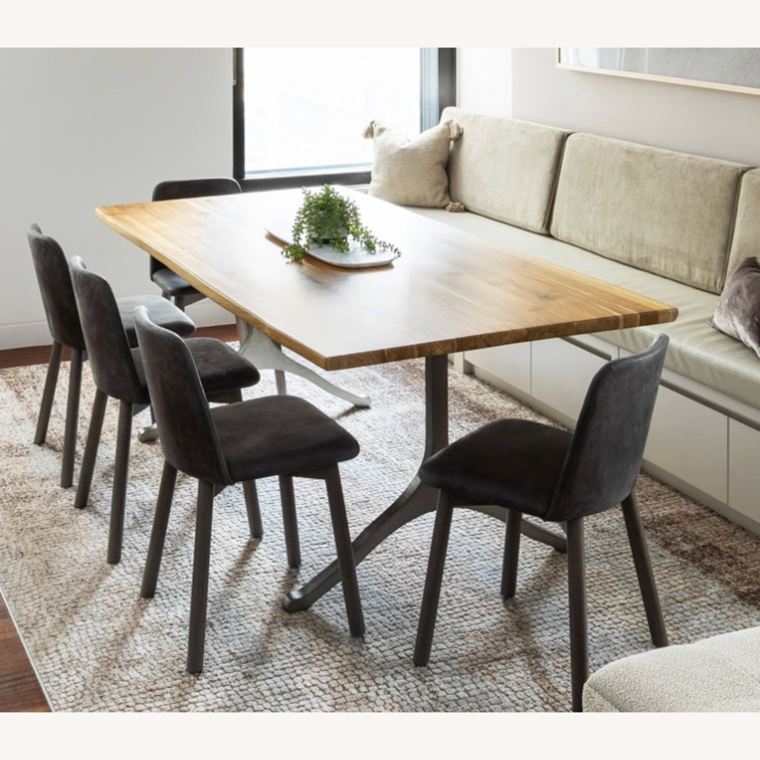 From The Source Light Brown Wood Dining Table - image-1