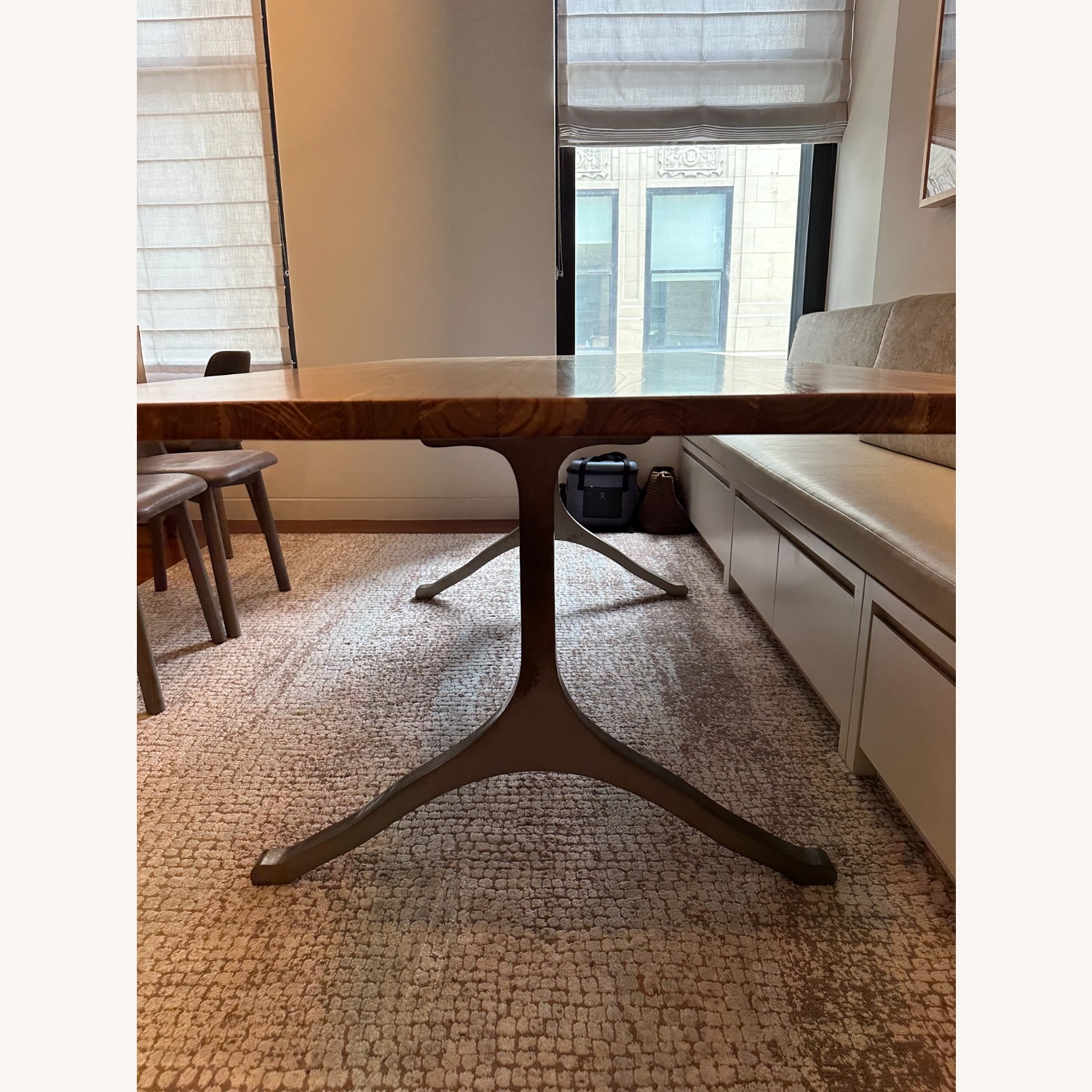 From The Source Light Brown Wood Dining Table - image-5