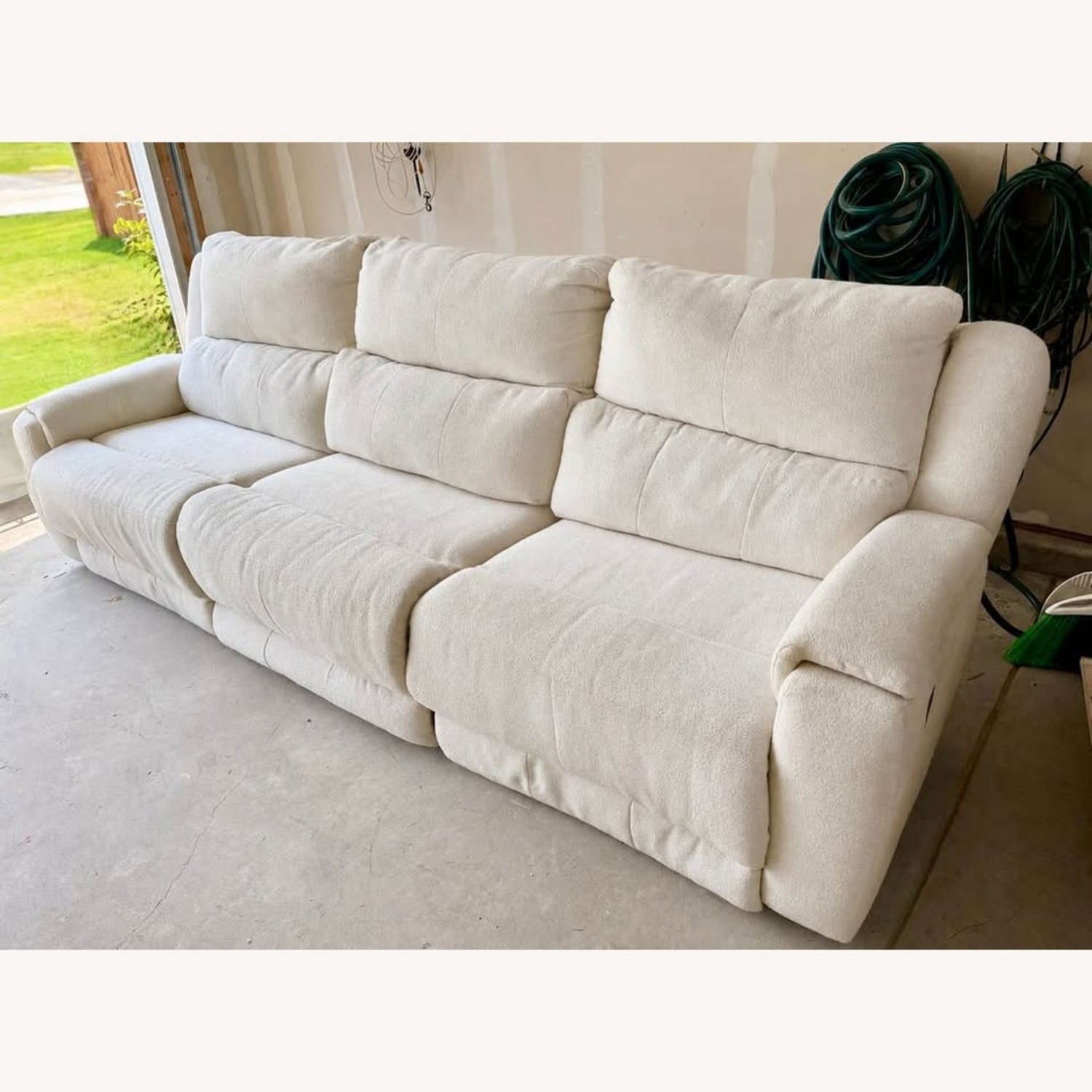 Double Reclining 3 Seat Sofa / Couch - image-2