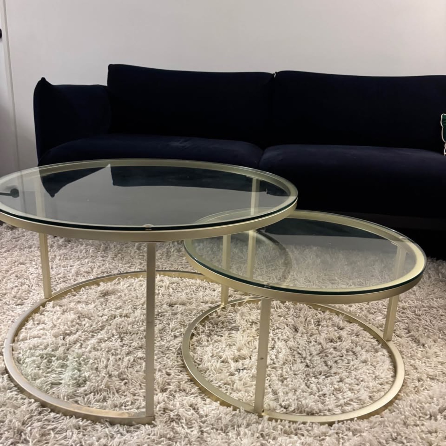 Amazon Emmaline Frame 2 Nesting Coffee Tables - image-2