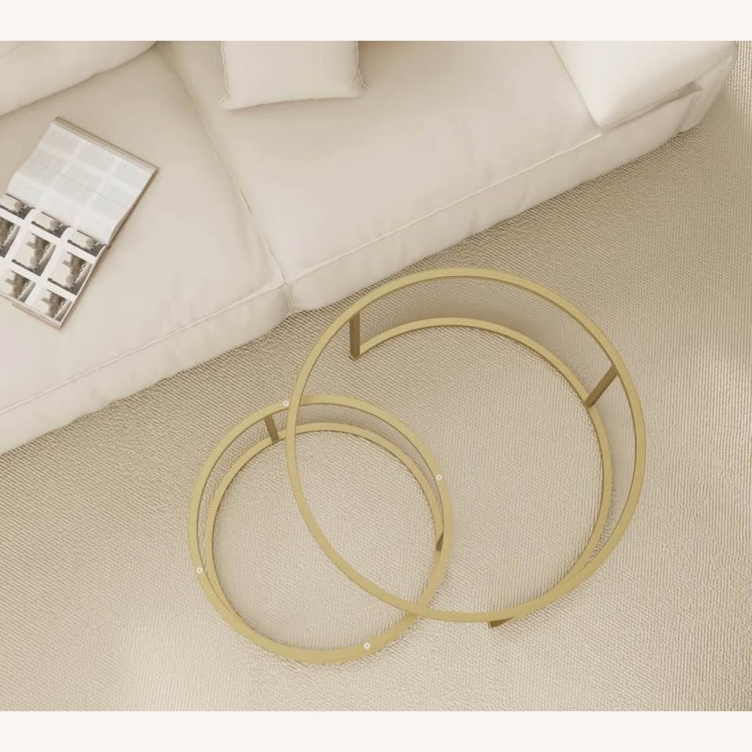 Amazon Emmaline Frame 2 Nesting Coffee Tables - image-3