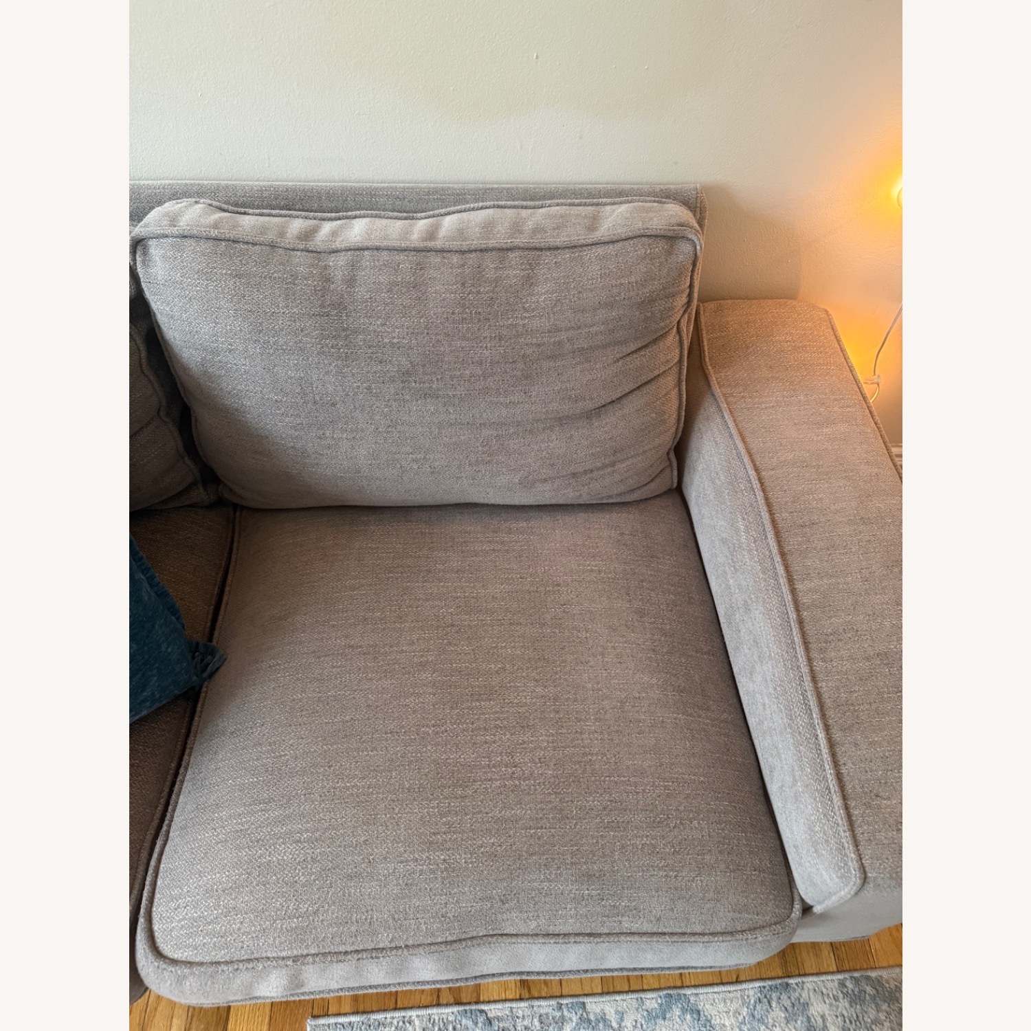 Wayfair Light Gray Fabric Loveseat - image-7
