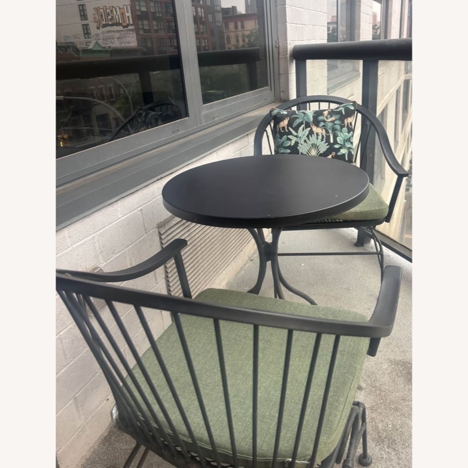Style Selections Patio Bistro Set & Pillows - image-7