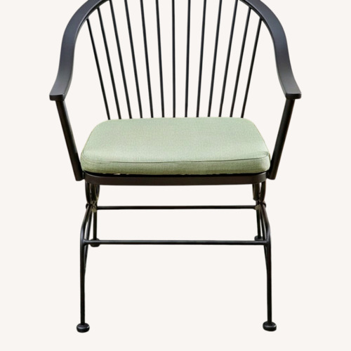 Used Style Selections Patio Bistro Set & Pillows for sale on AptDeco
