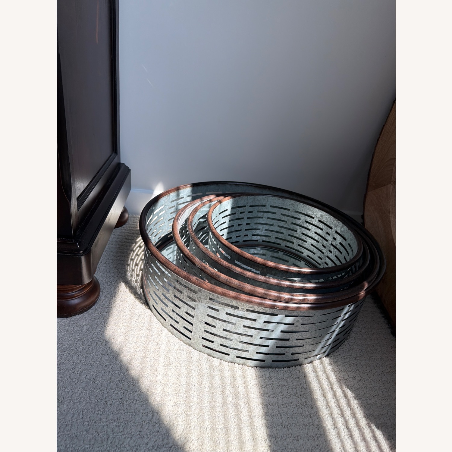 Ashley Lawrence Silver Set of 4 Mirrors - image-2