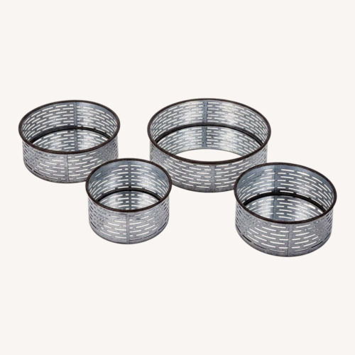 Used Ashley Lawrence Silver Set of 4 Mirrors for sale on AptDeco