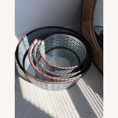 Used Ashley Lawrence Silver Set of 4 Mirrors  for sale on AptDeco