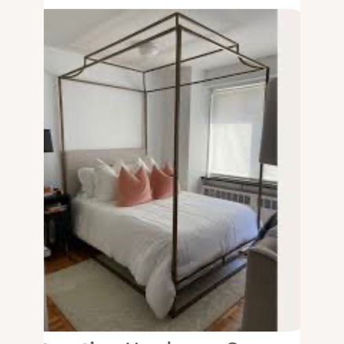 Used Restoration Hardware Cecily Canopy Bed for sale on AptDeco