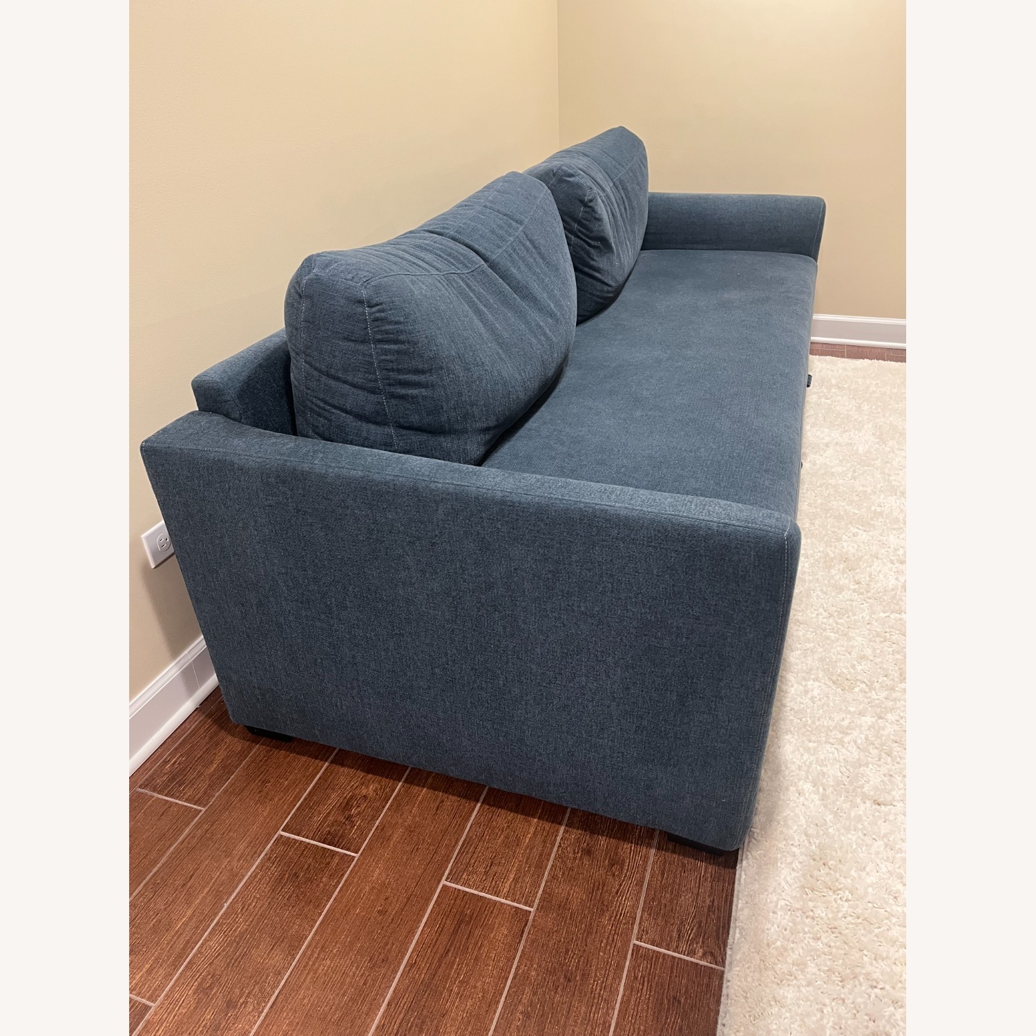 Crate & Barrel Bedford Queen Trundle Sleeper Sofa - image-3