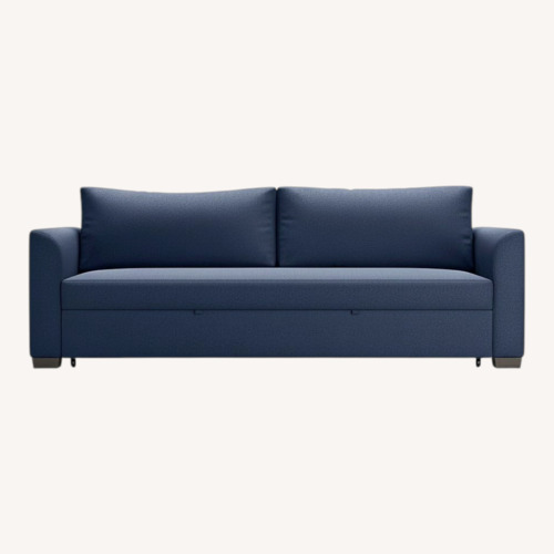 Used Crate & Barrel Bedford Queen Trundle Sleeper Sofa for sale on AptDeco