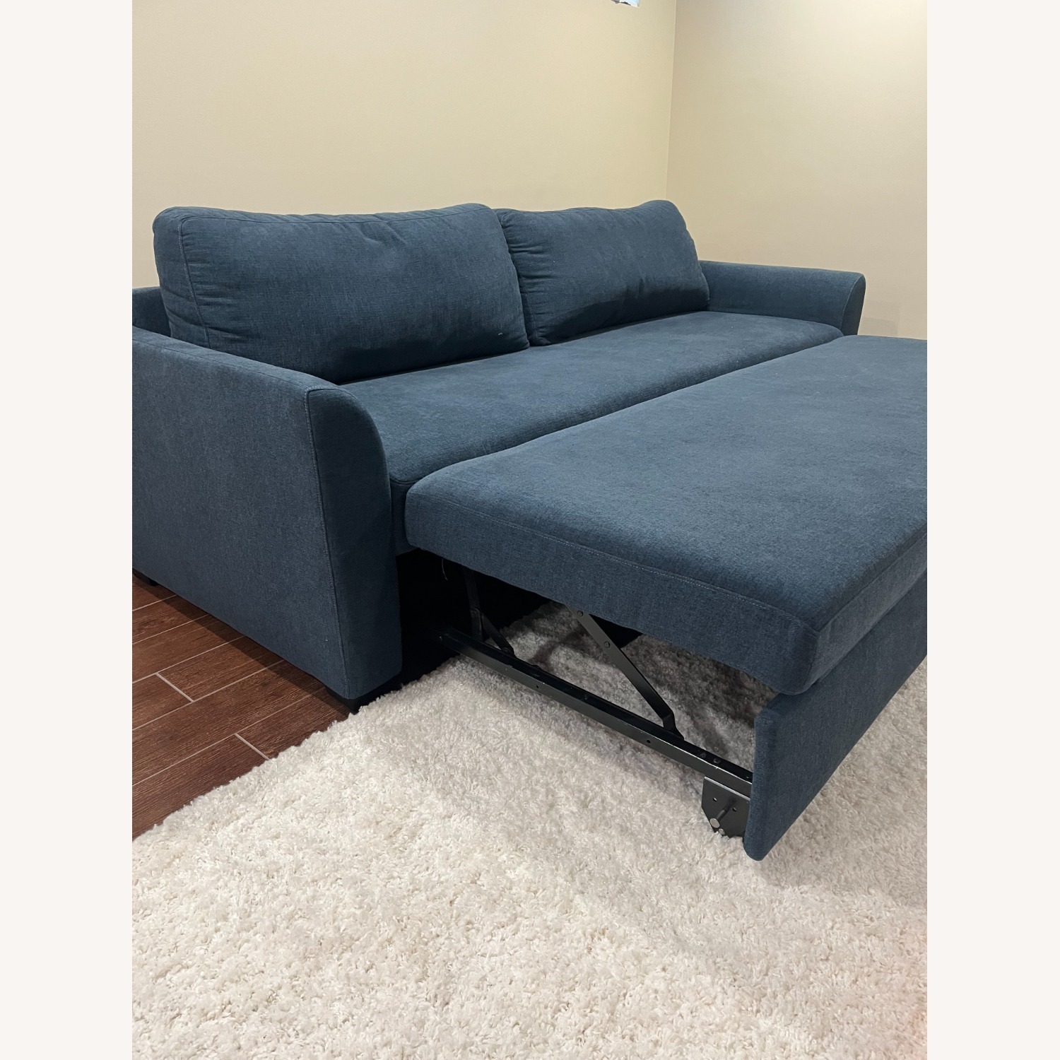 Crate & Barrel Bedford Queen Trundle Sleeper Sofa - image-4