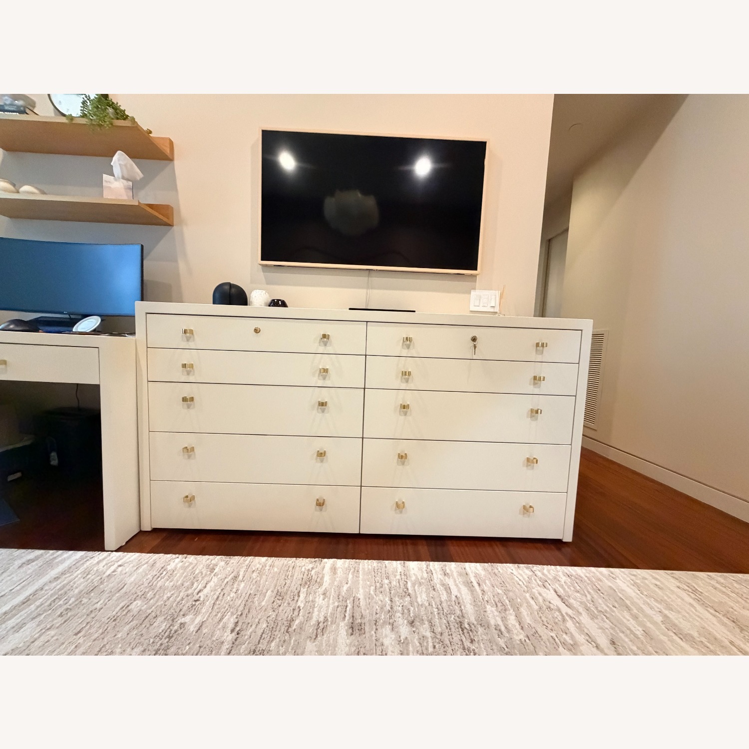 Custom Beige Dresser - image-6