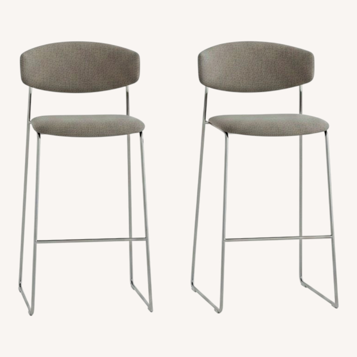 Fornasarig Pair of Counter Stools - image-5