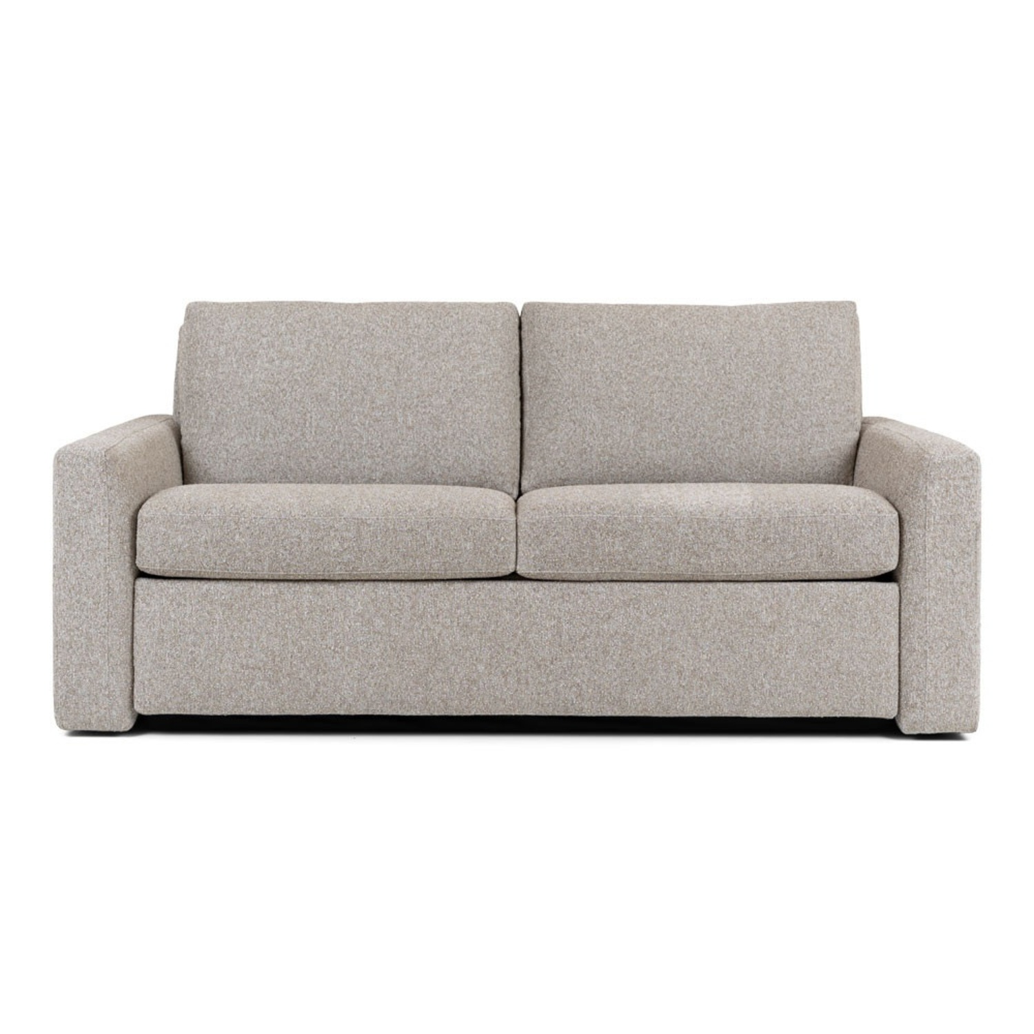 American Leather Light Gray Fabric Sleeper Sofa - image-10