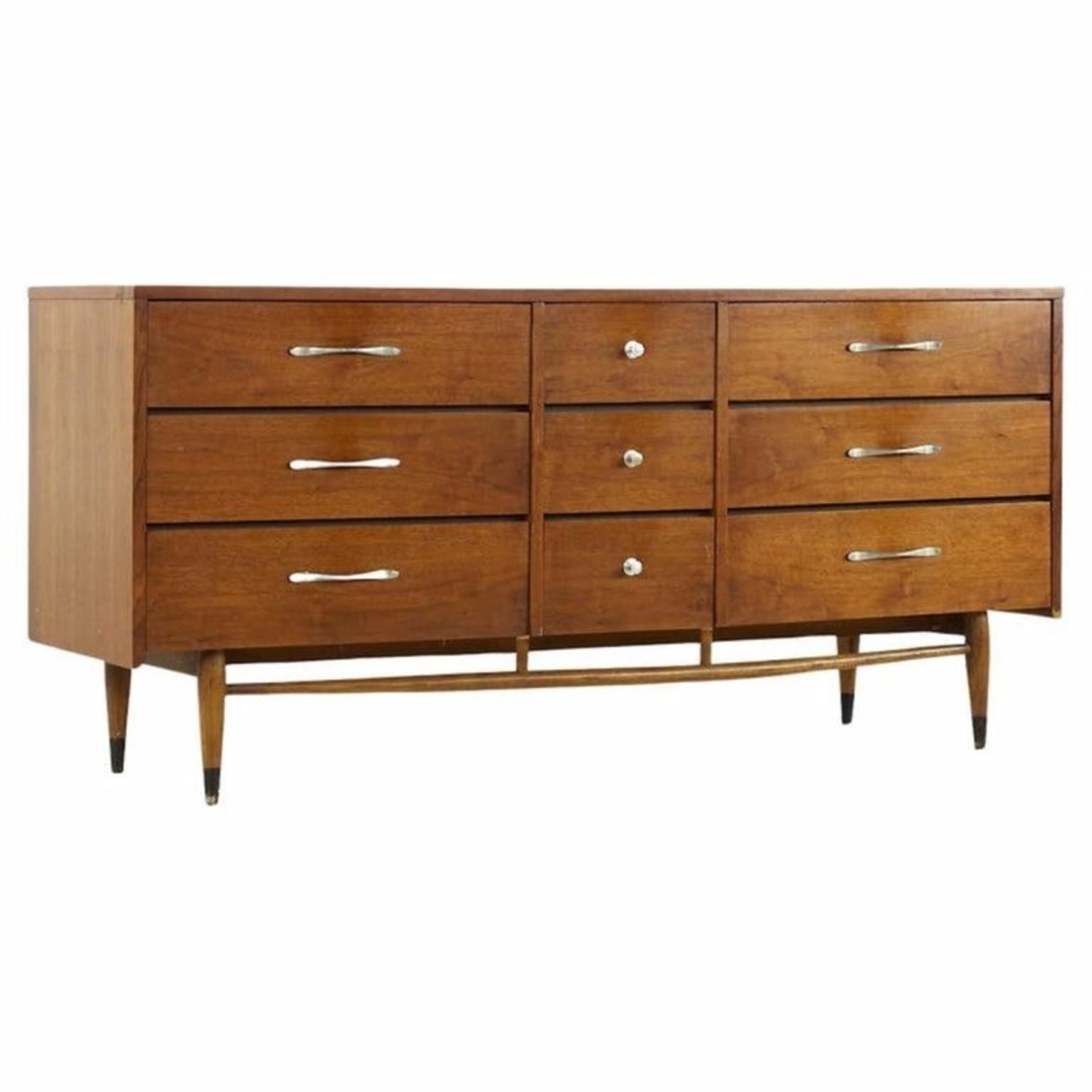 Lane Acclaim Walnut Wood Dresser Vintage  - image-6