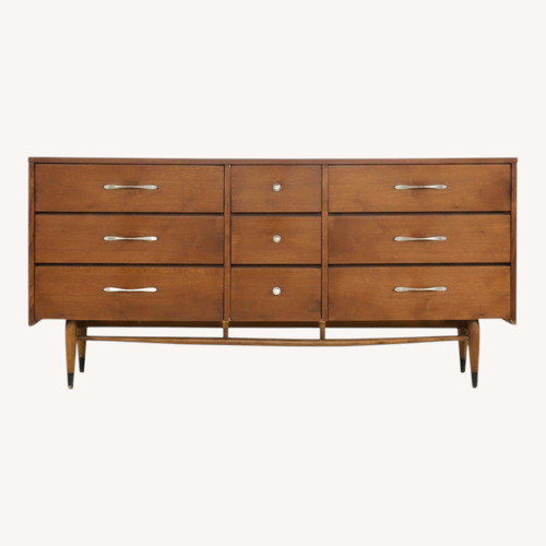 Used Lane Acclaim Walnut Wood Dresser Vintage  for sale on AptDeco