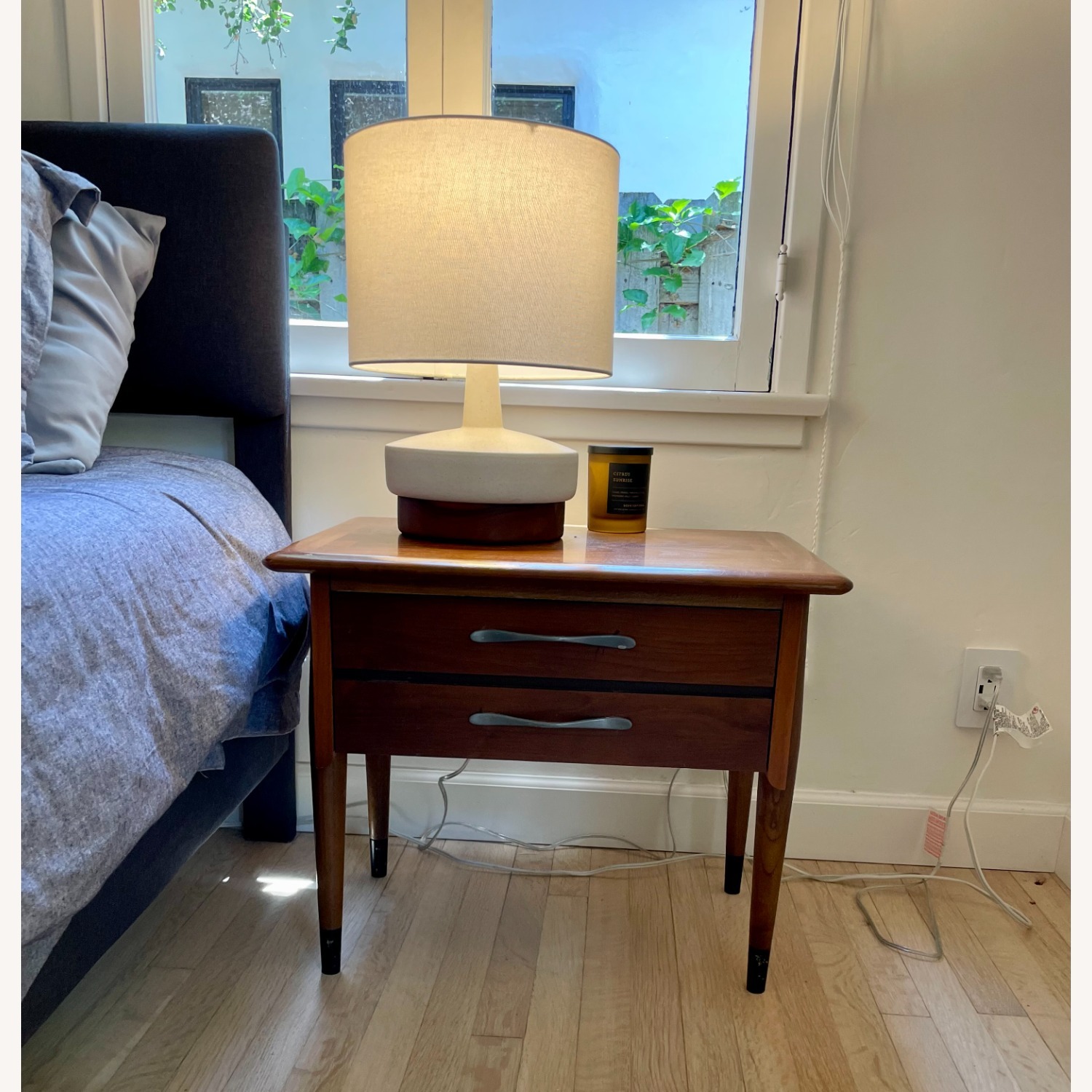  Lane Acclaim Walnut Nightstands Pair Vintage - image-5