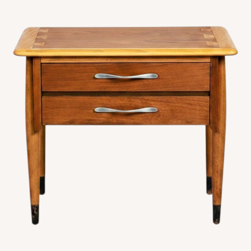 Used  Lane Acclaim Walnut Nightstands Pair Vintage for sale on AptDeco