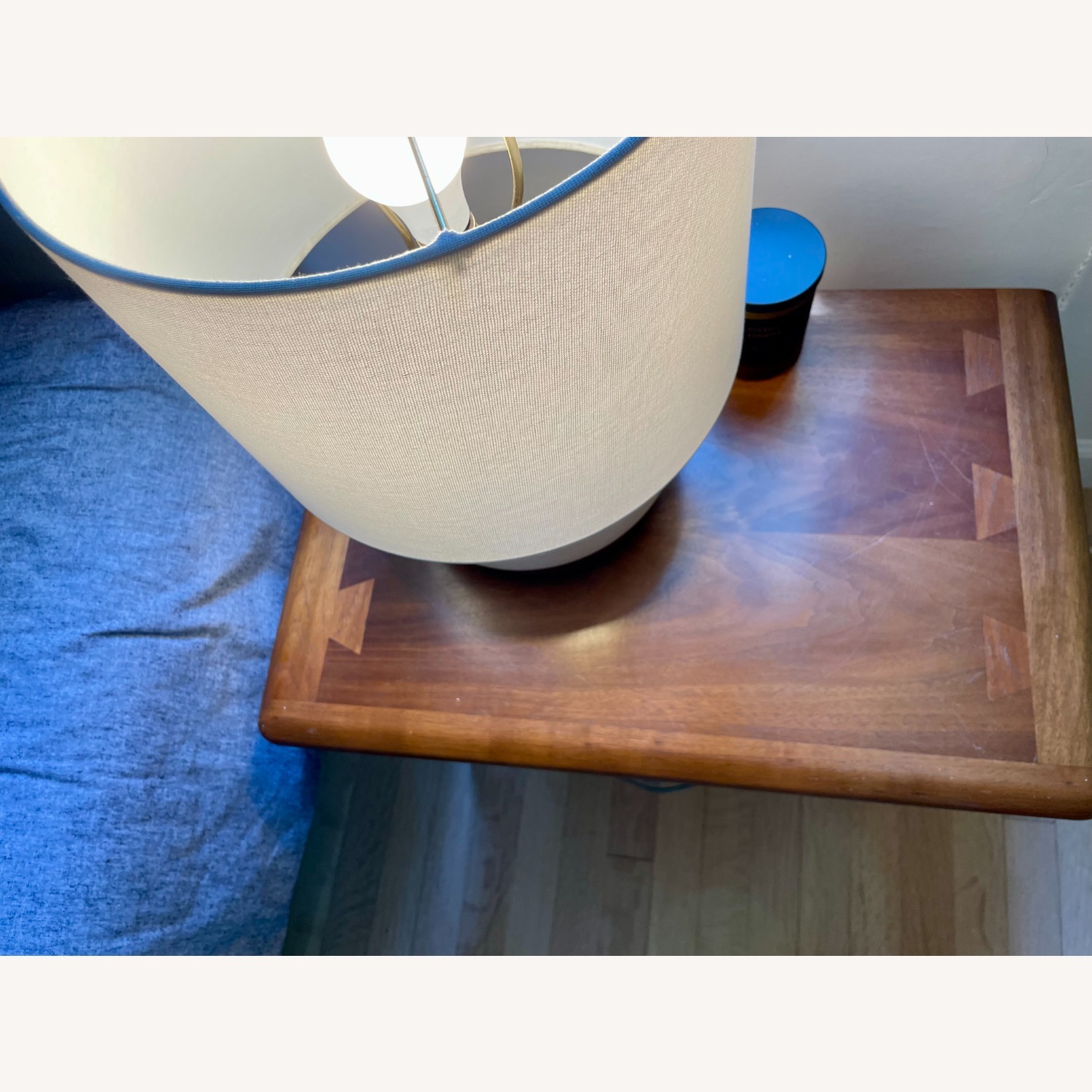  Lane Acclaim Walnut Nightstands Pair Vintage - image-2