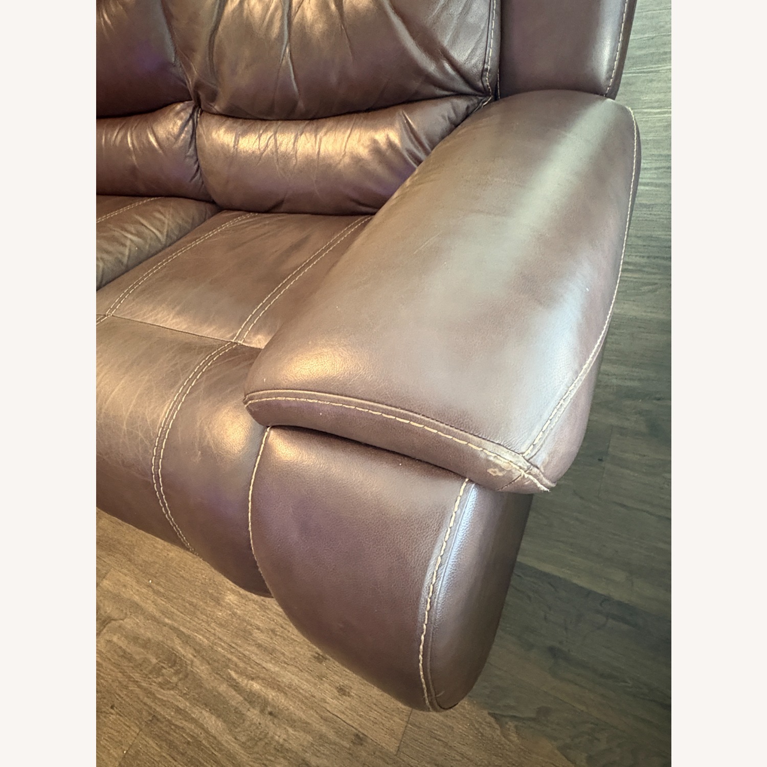Dark Brown 3+ Seater Sofa Power Reclining - image-5