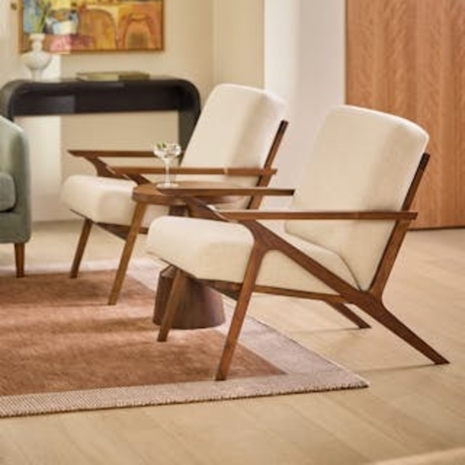 Article Otio Lounge Chair Walnut and Welsh Taupe - image-5