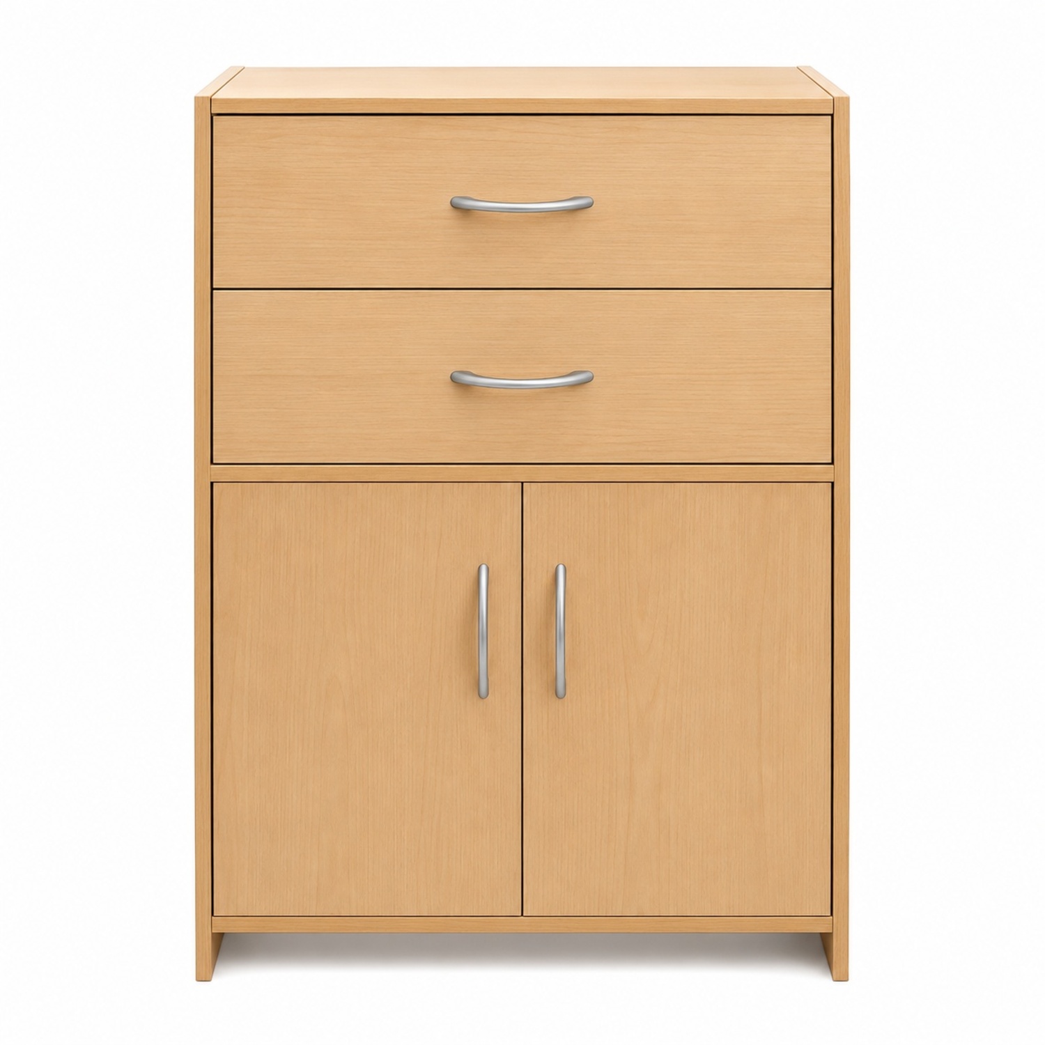 IKEA Wood Laminate Cabinet With 2 Drawers - image-4