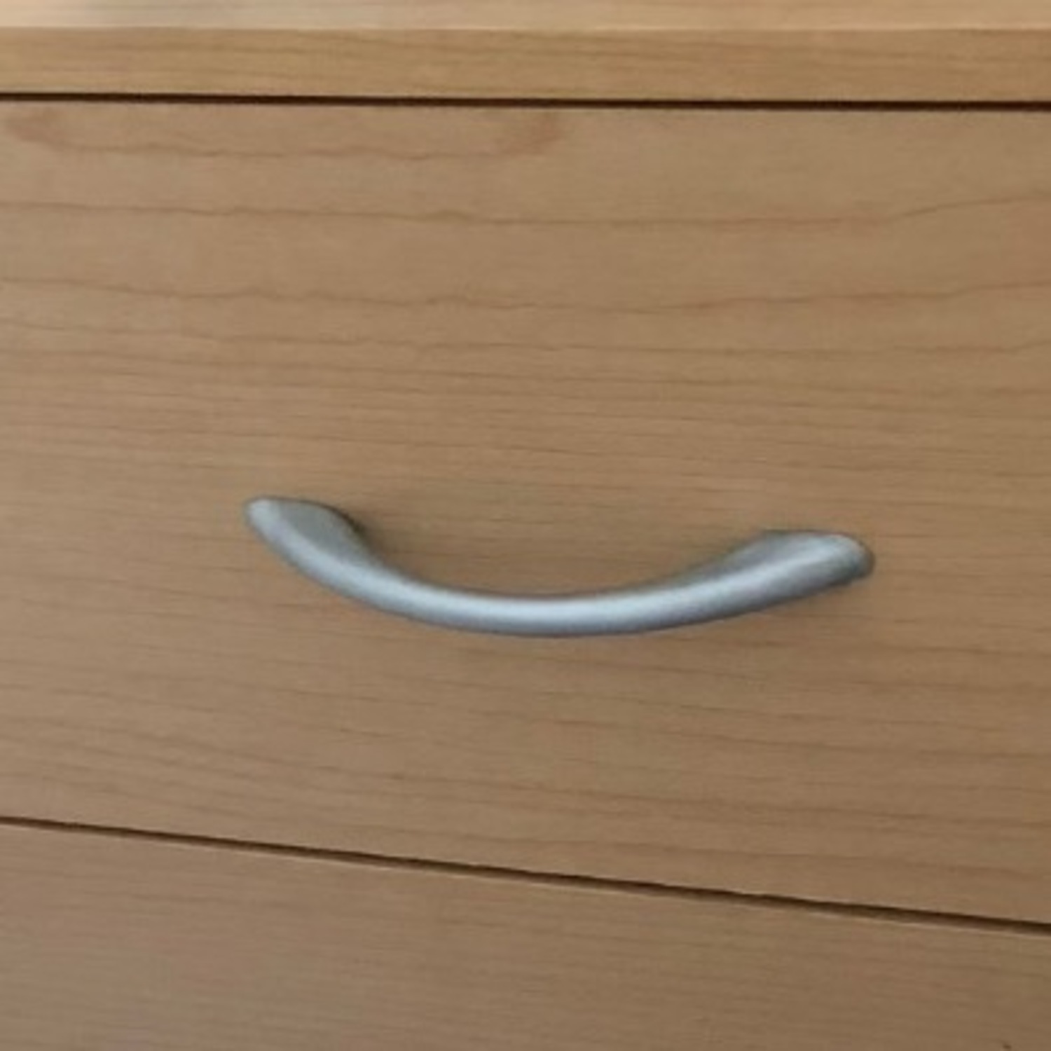 IKEA Wood Laminate Cabinet With 2 Drawers - image-3