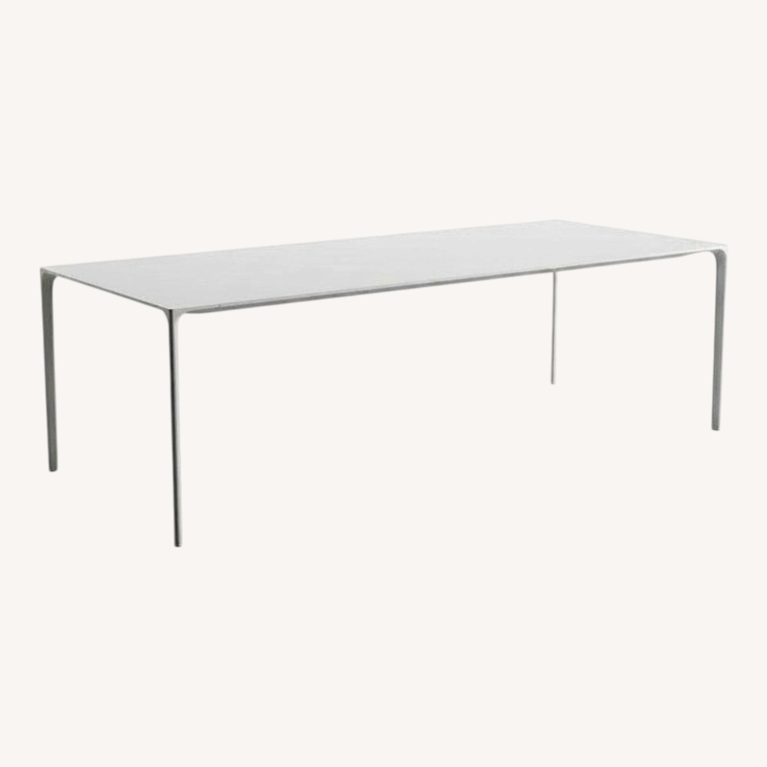 Arper Nuur White Dining Table - image-0