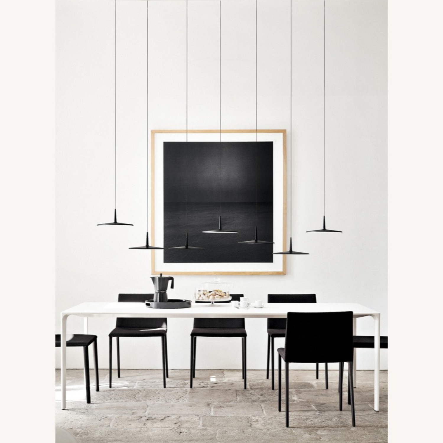 Arper Nuur White Dining Table - image-2