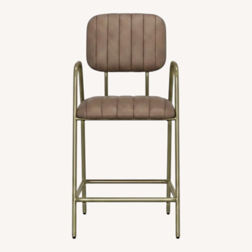 Used Bed Bath & Beyond Dark Gray Suede Stools for sale on AptDeco