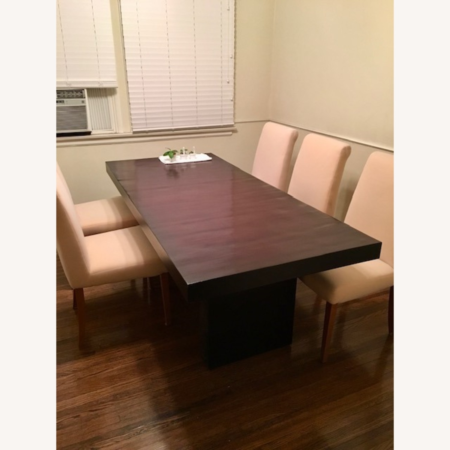 Vintage/Antique Dark Brown Dining Set - image-2