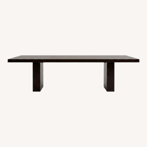 Used Vintage/Antique Dark Brown Dining Set for sale on AptDeco