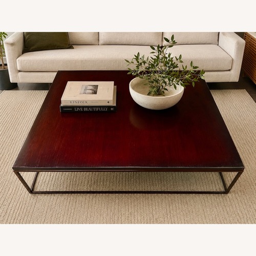 Used Vintage/Antique Dark Brown Coffee Table for sale on AptDeco