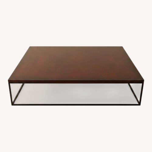 Used Vintage/Antique Dark Brown Coffee Table for sale on AptDeco